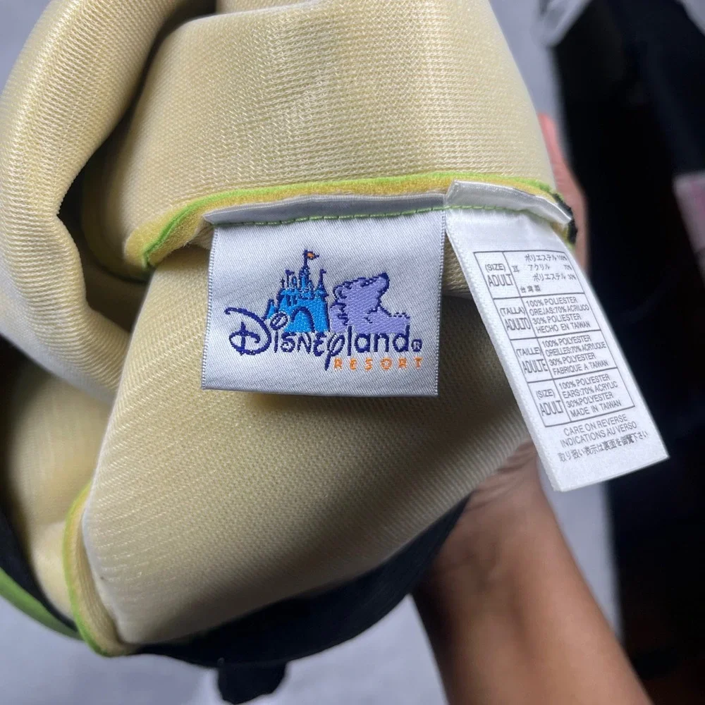 Disney Parks Goofy Hat Disneyland‎ Resort Green Black Plush Ears Adult Costume